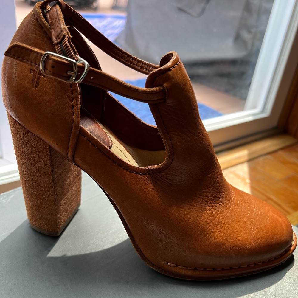 Frye Margaret Leather Shooties (Mary Jane)
